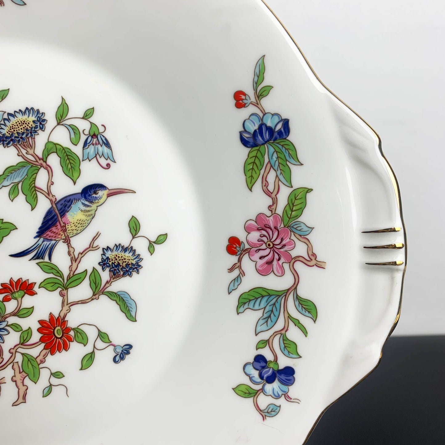 Aynsley 'Pembroke' Double Handled Cake Plate
