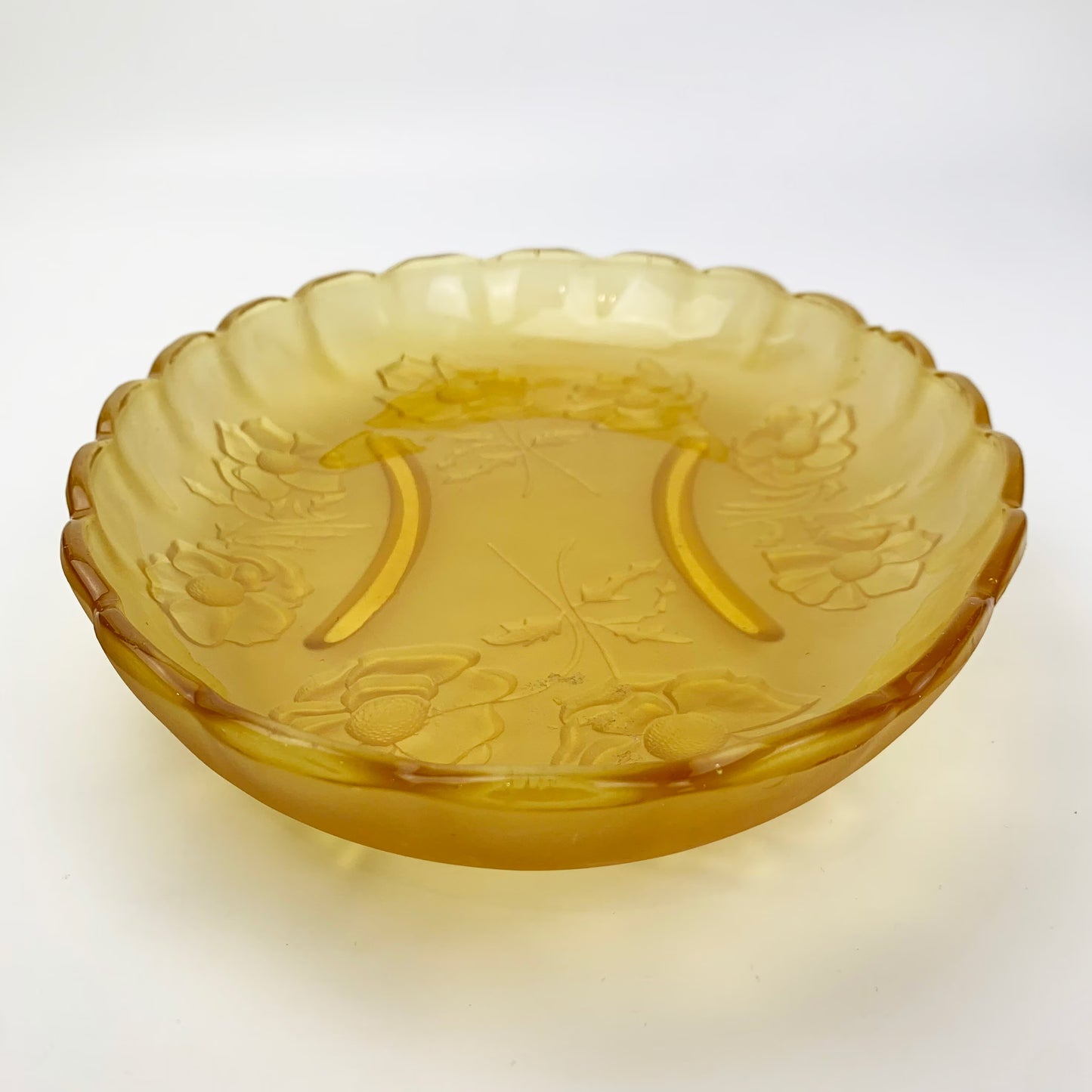 Bagley 'Alexandra' Glass Appetiser Plate