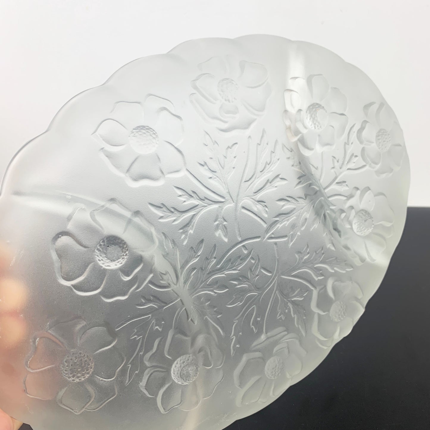 Bagley 'Alexandra' Glass Appetiser Plate