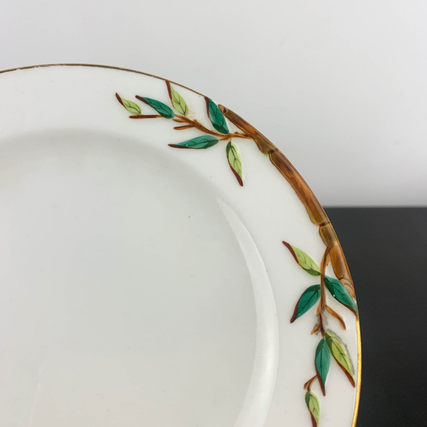 Brown-Westhead Moore Antique Bamboo Pattern Trio