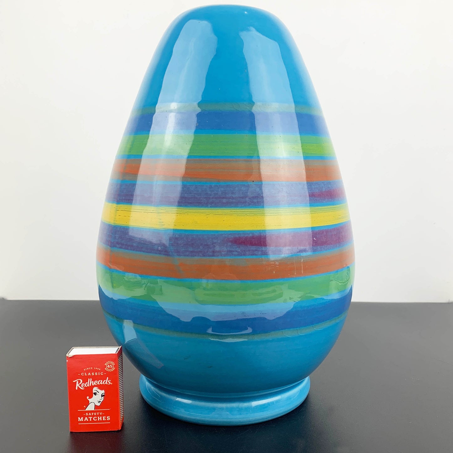 Bellini Piu Large Art Pottery Vase