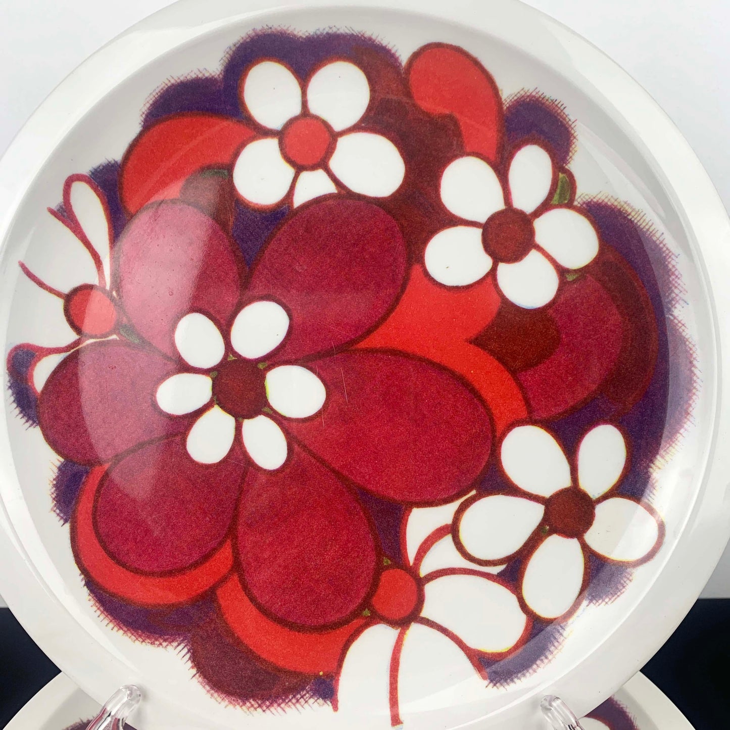 Bessemer Melamine Floral Dinner Plates