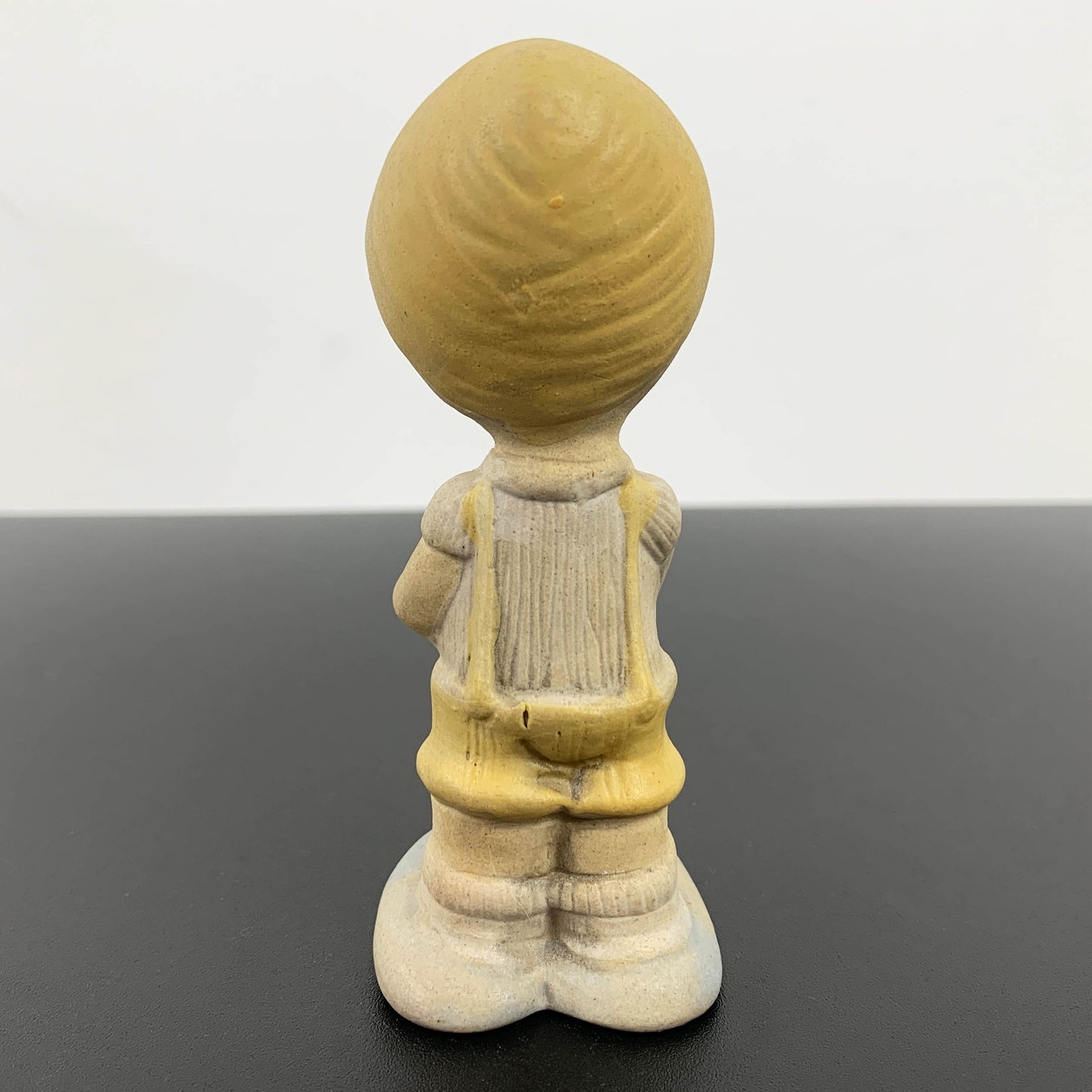 Mid Century Boy with Bird Figurine