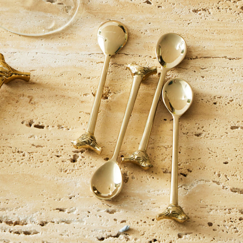 Bird Cocktail Spoons - Set of 4