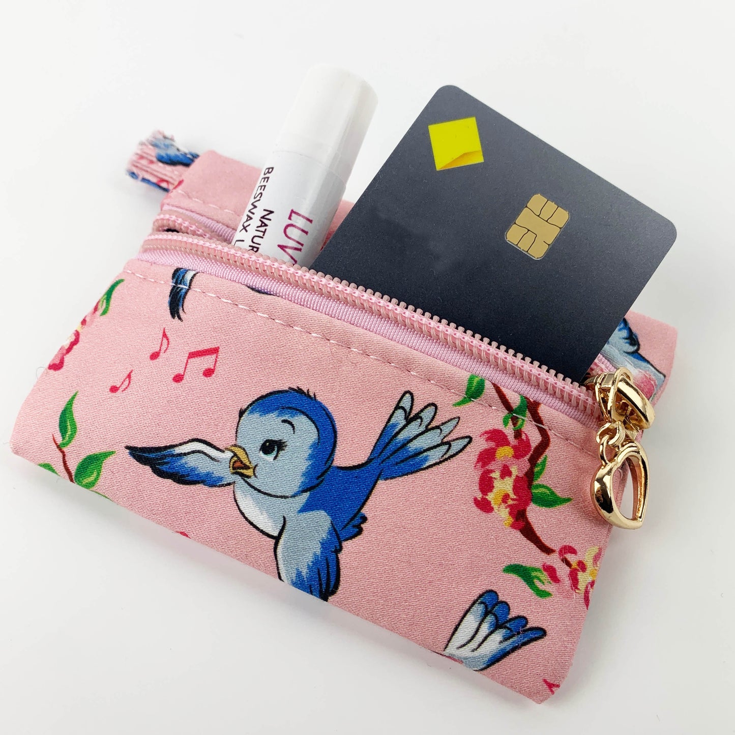 Bluebird Coin Purse & Wristlet: Matching Set or Individual