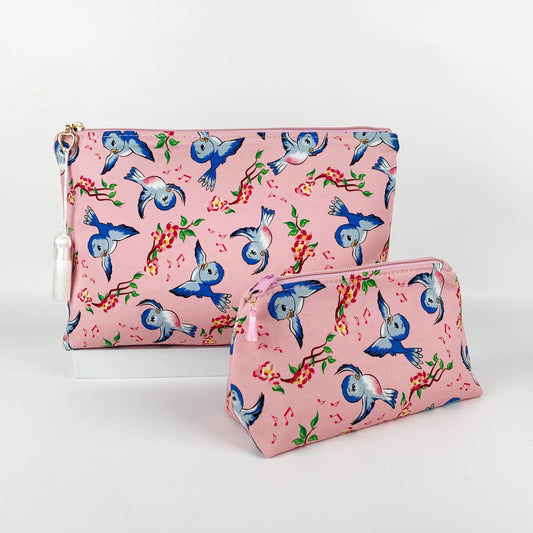 Bluebird Makeup & Cosmetics Pouch