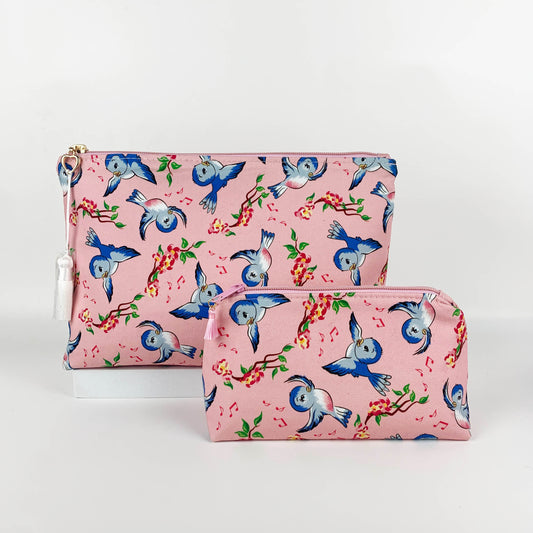 Bluebird Makeup & Cosmetics Pouch