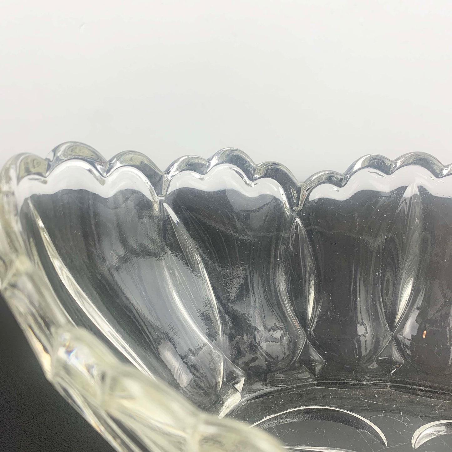 Zabkowice Glassworks Oval Flower Bowl