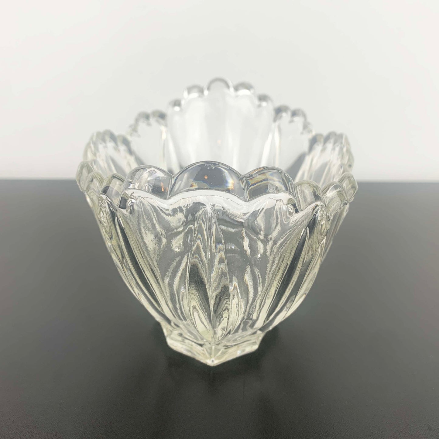 Zabkowice Glassworks Oval Flower Bowl