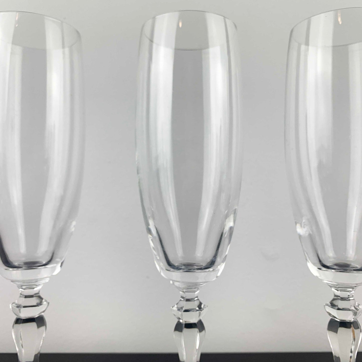 Bohemia Crystal 'Ingrid Andrea' Champagne Flute Set