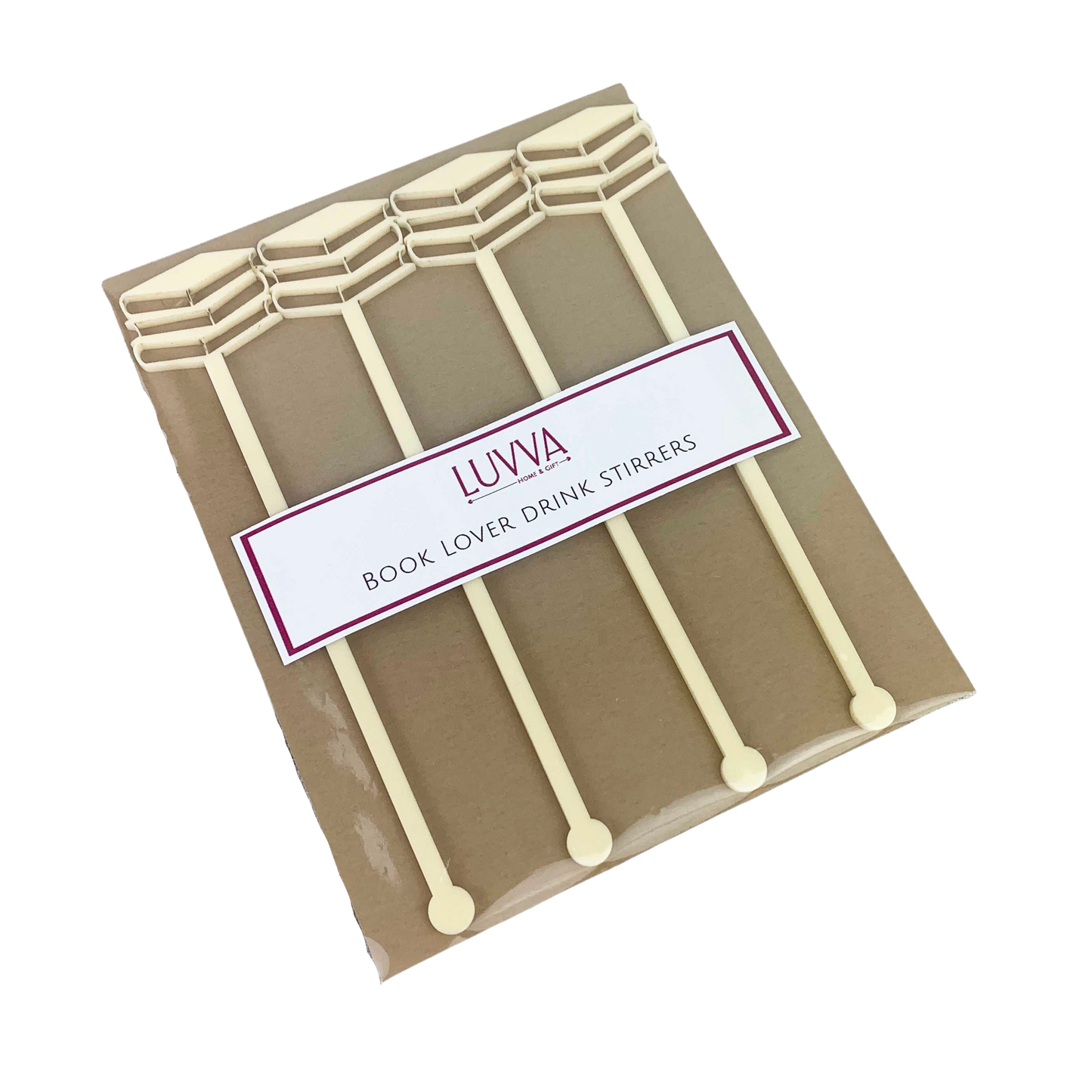 Book Lover Drink Stirrers