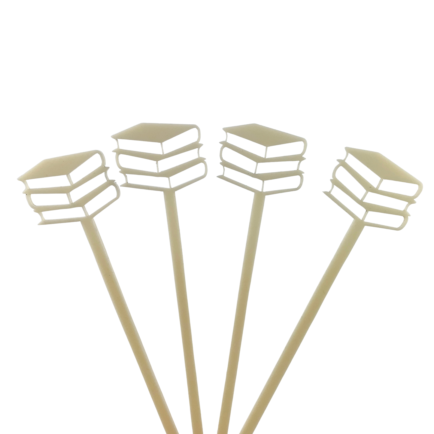 Book Lover Drink Stirrers