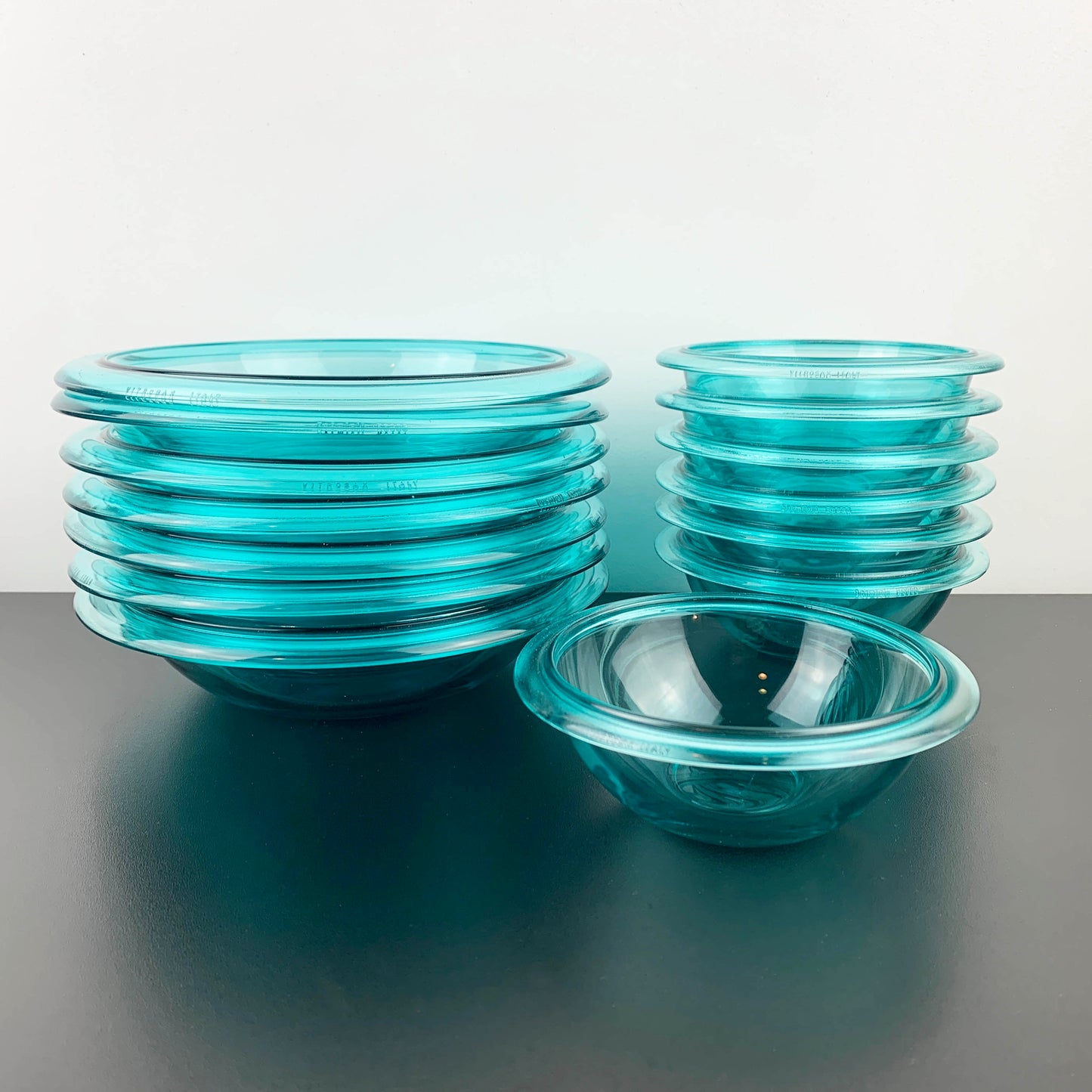 Bormioli Rocco Aquamarine Glass Dinnerware