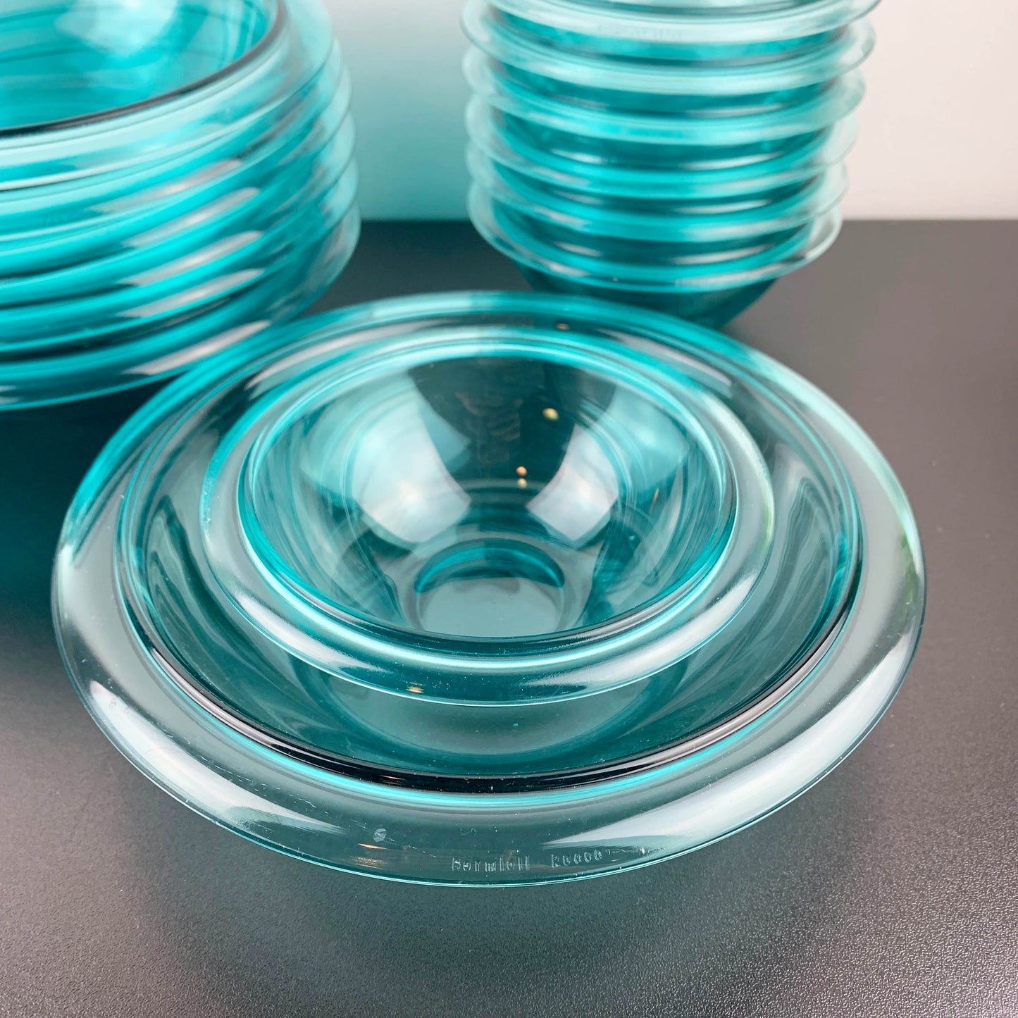 Bormioli Rocco Aquamarine Glass Dinnerware