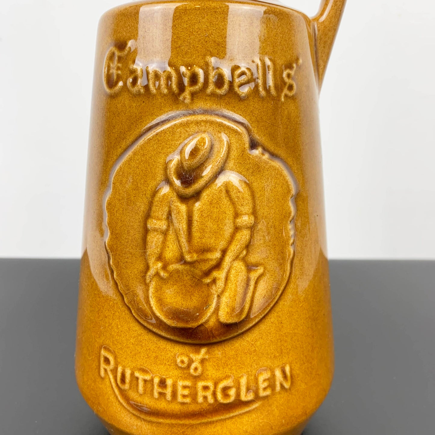 Campbell's of Rutherglen Souvenir Pottery Decanter