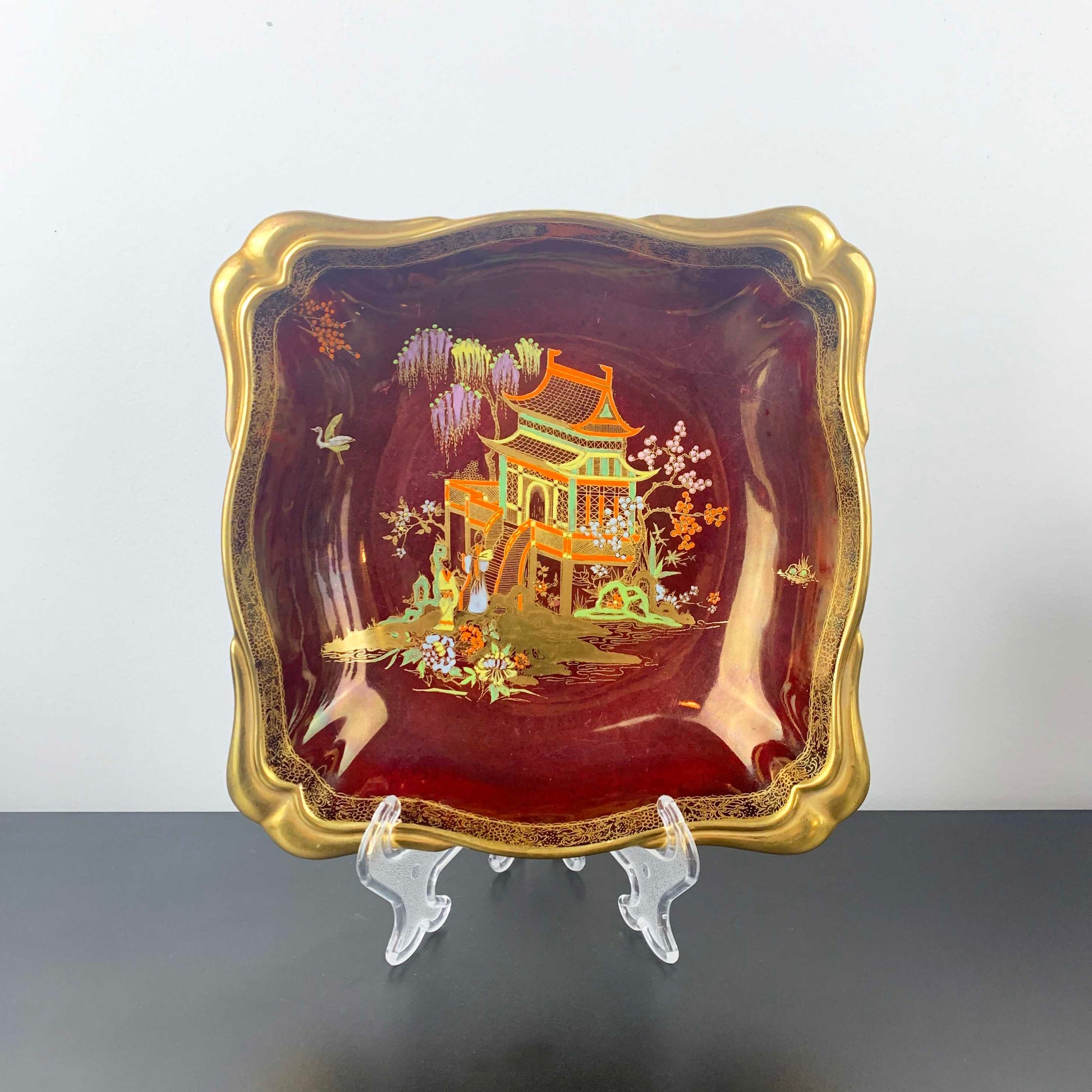 Carlton Ware Rouge Royale 'New Mikado' bowl