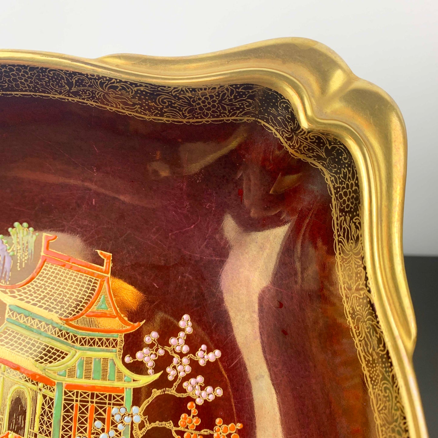 Carlton Ware Rouge Royale 'New Mikado' Bowl