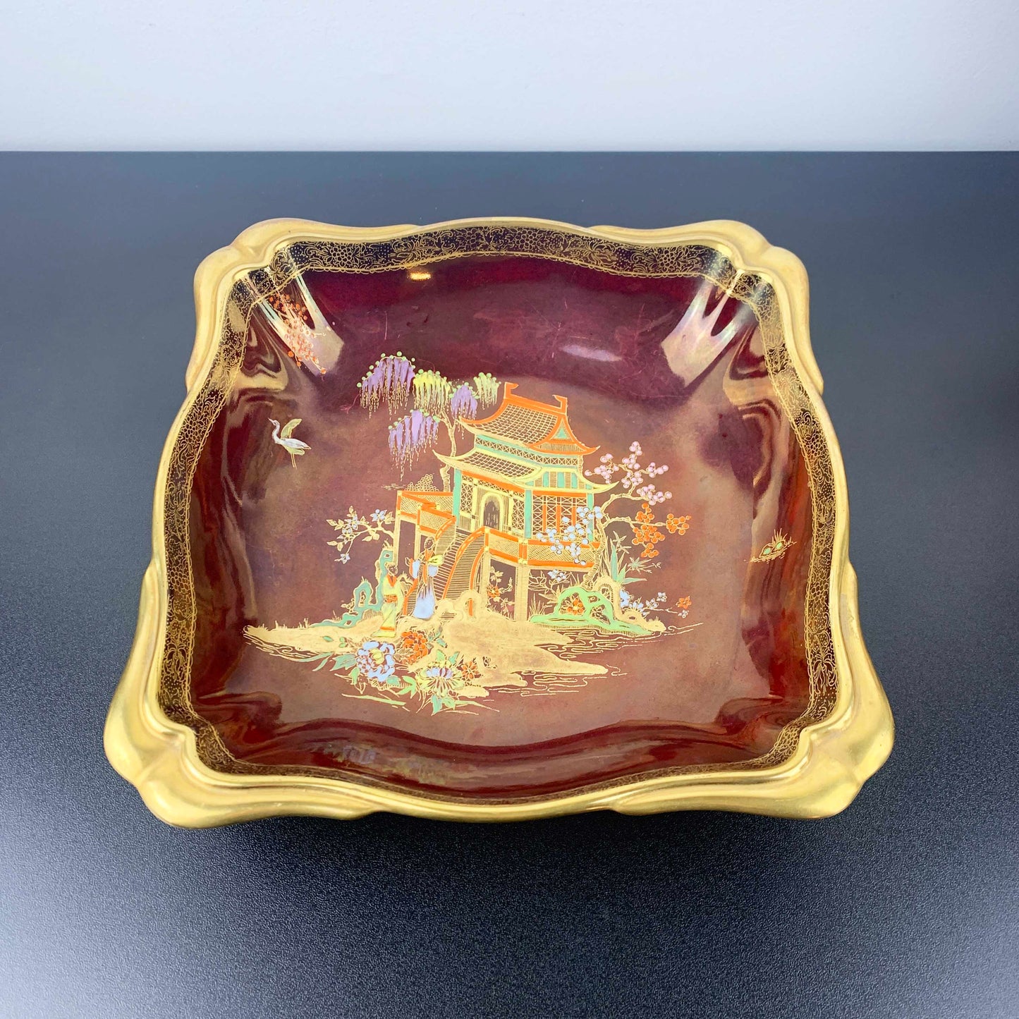 Carlton Ware Rouge Royale 'New Mikado' Bowl