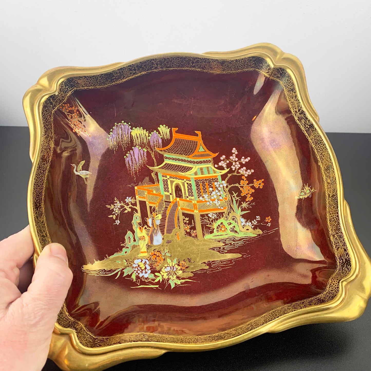 Carlton Ware Rouge Royale 'New Mikado' Bowl