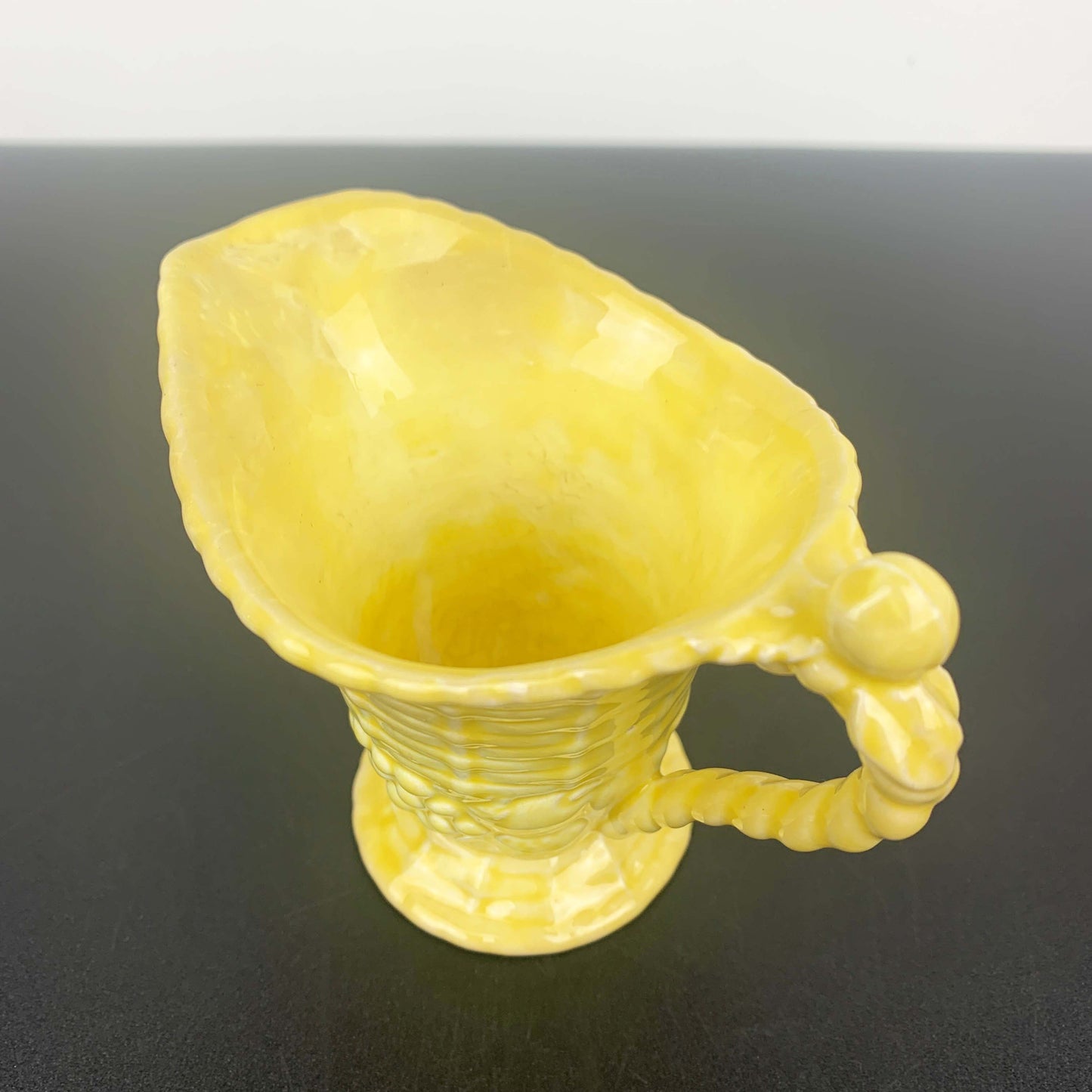Carlton Ware Art Deco Yellow Creamer