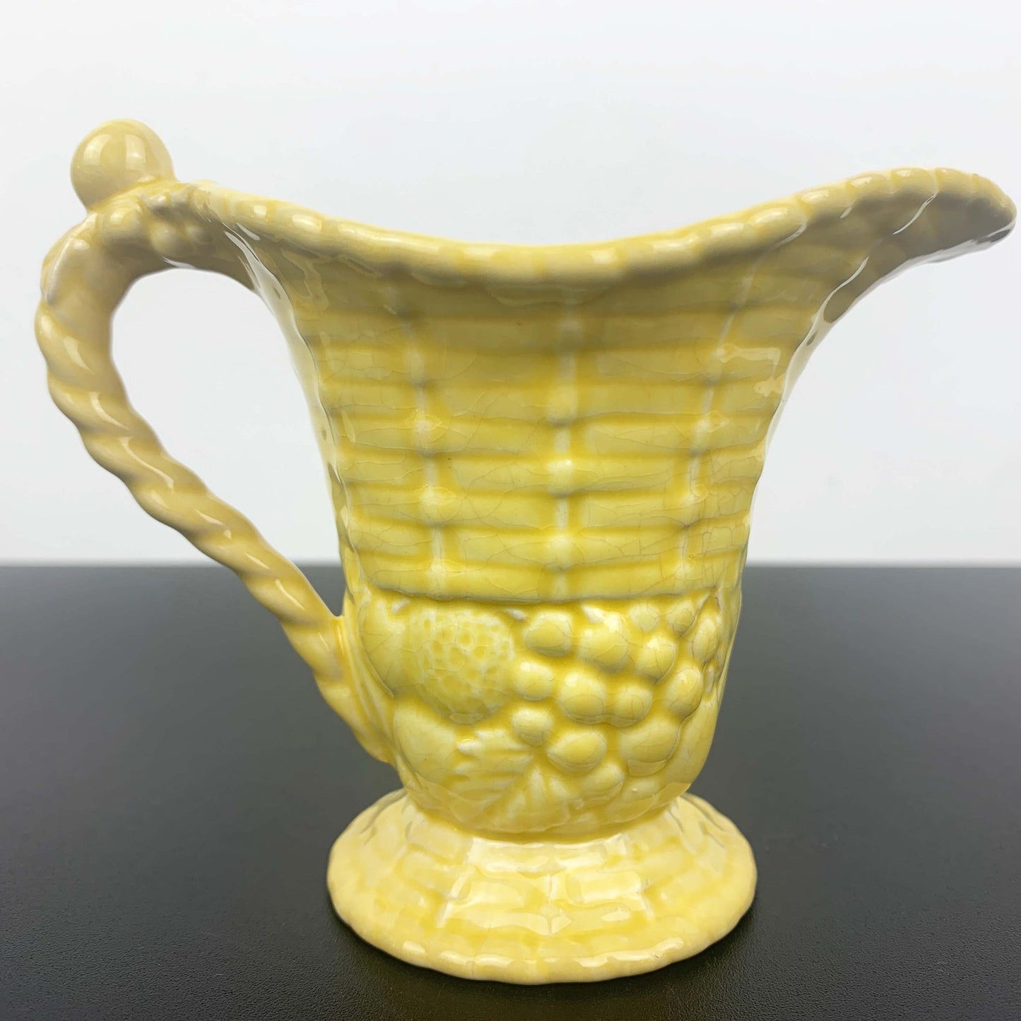 Carlton Ware Art Deco Yellow Creamer