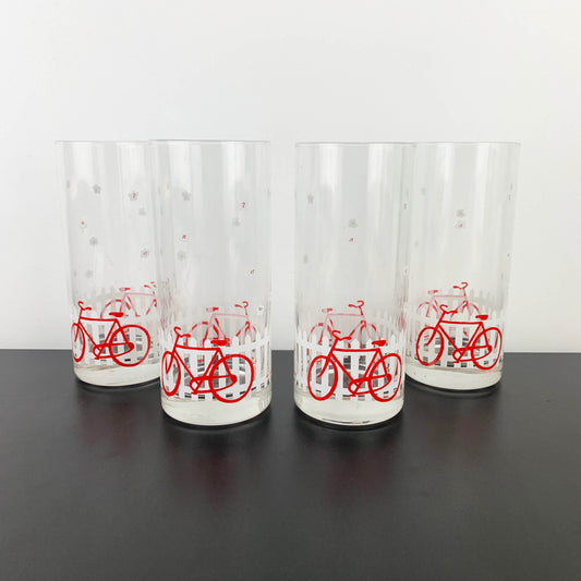 Cerve Italy Picket Fence and Bicycle Tumbler Set
