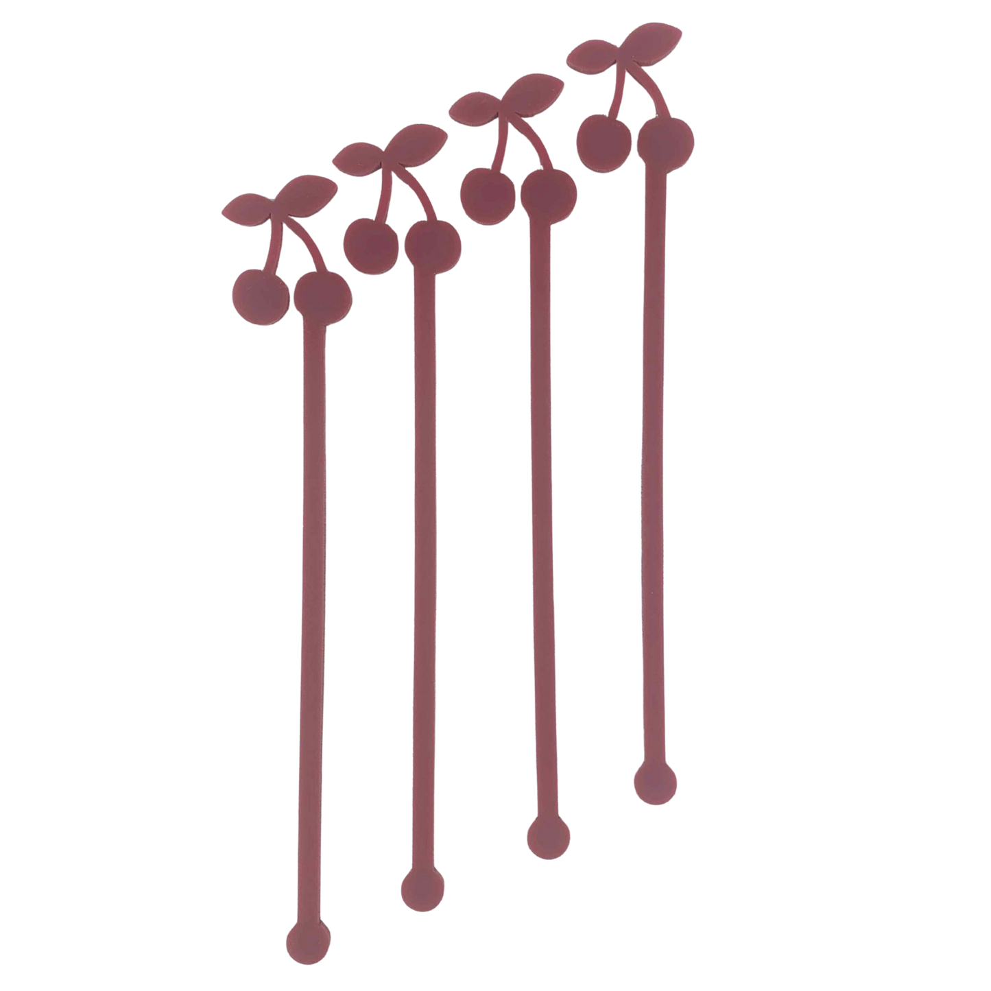Cherry Drink Stirrers