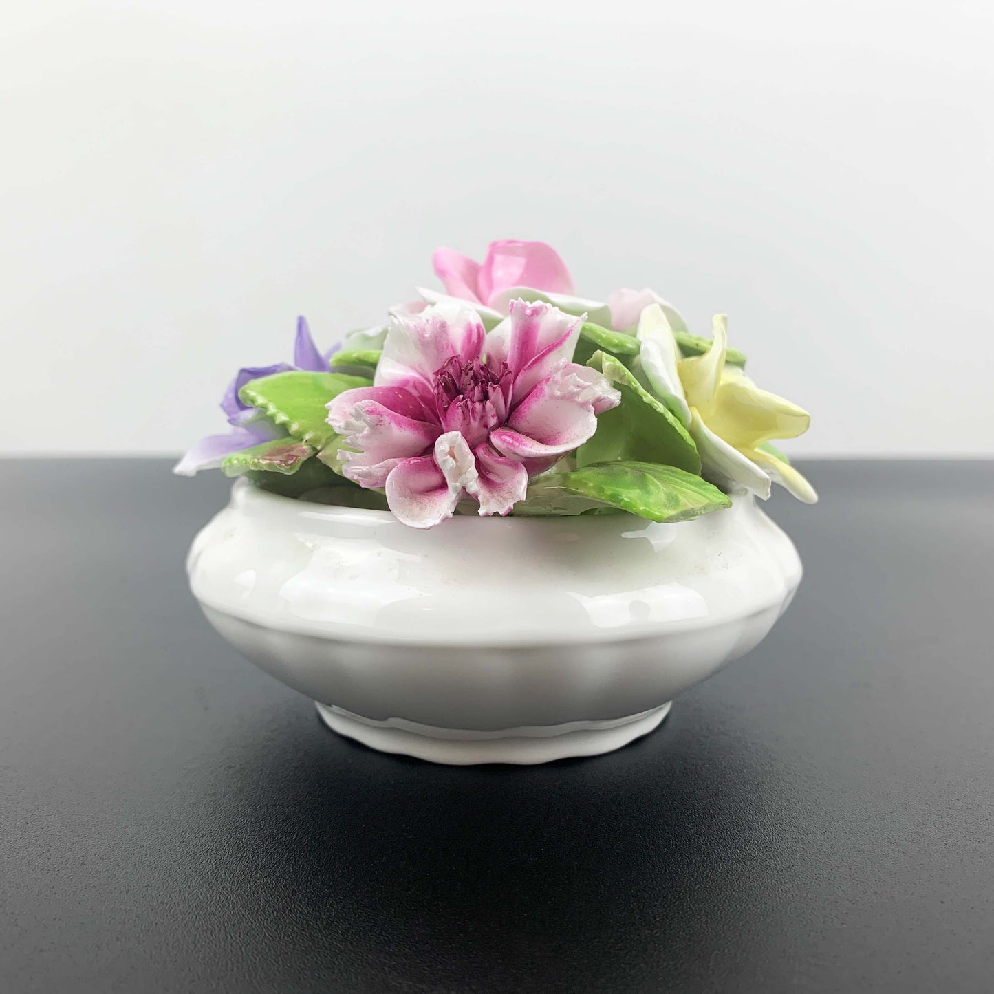 Coalport Potted Flowers Ornament