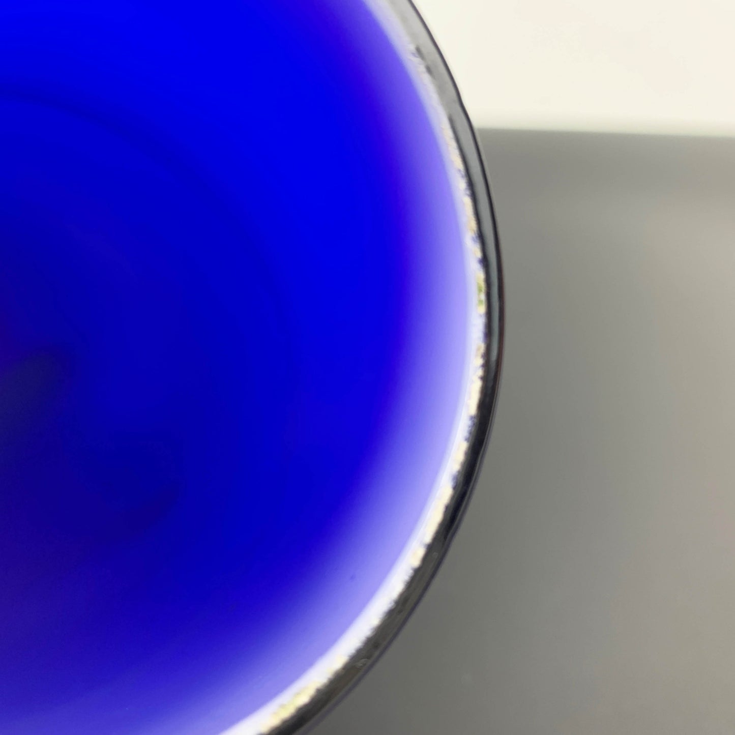 Empoli Cobalt Blue Oversize Art Glass Brandy Balloon