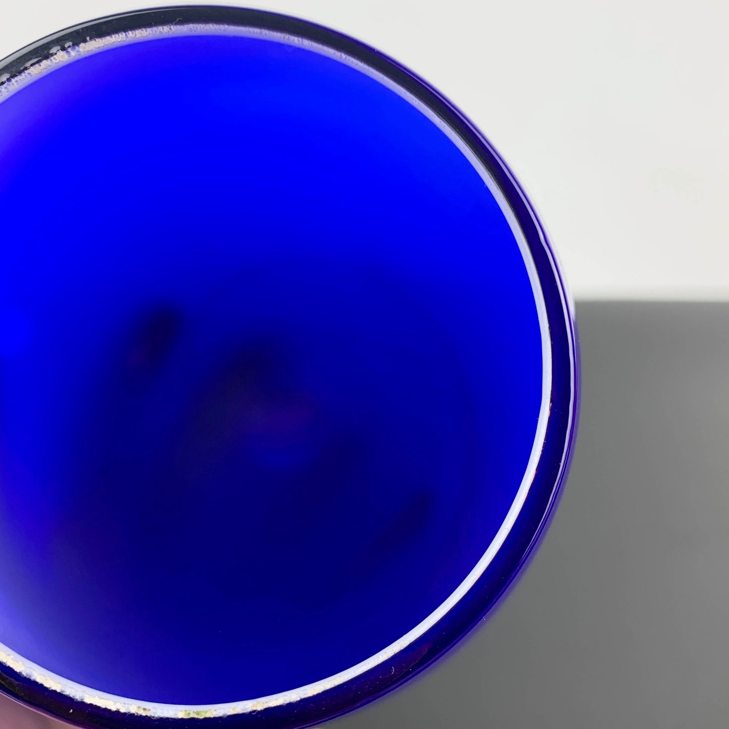 Empoli Cobalt Blue Oversize Art Glass Brandy Balloon