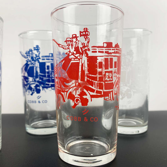 Cobb & Co Stagecoach Promotional Tumbler Set
