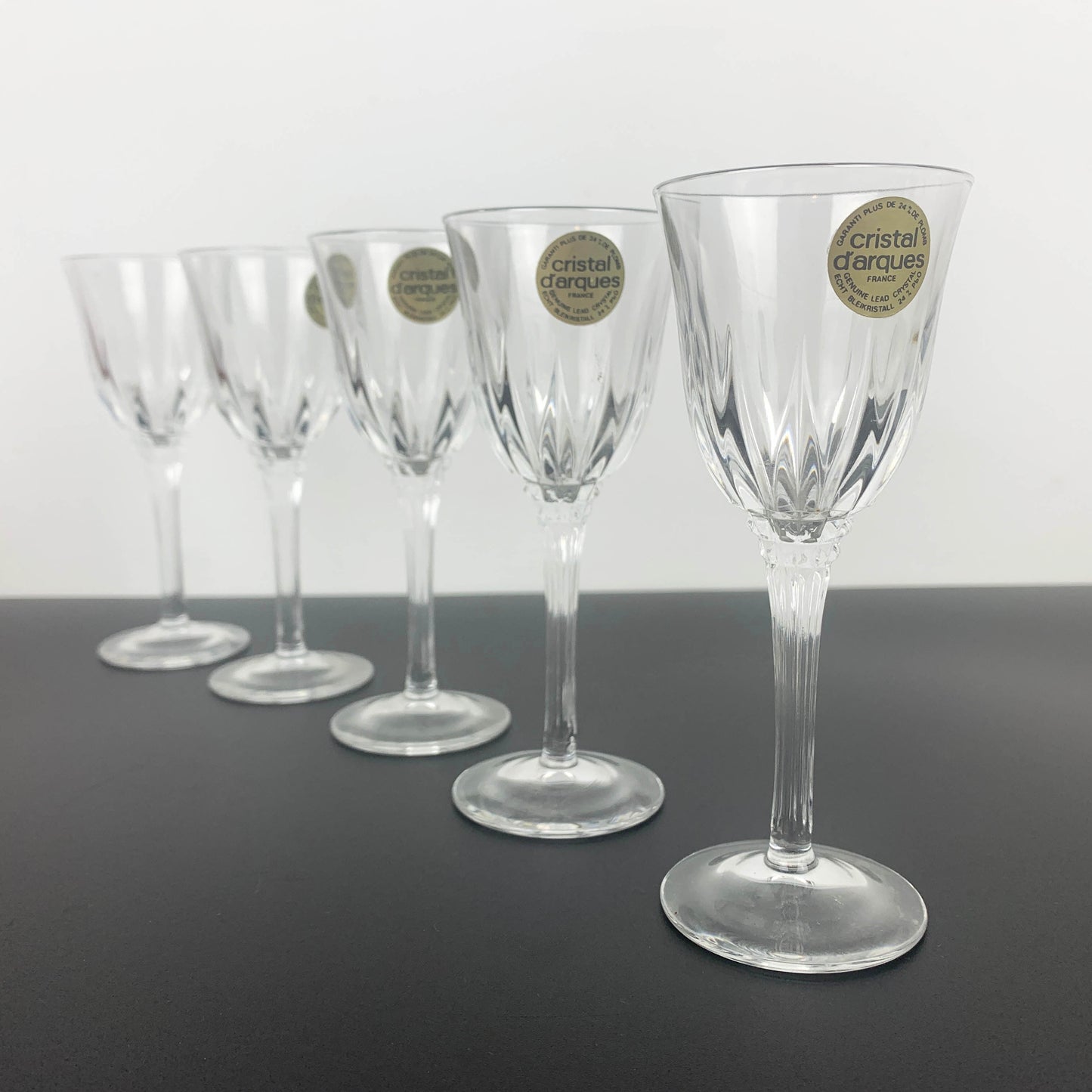 Cristal D'Arques 'Castel' Liqueur Glass Set