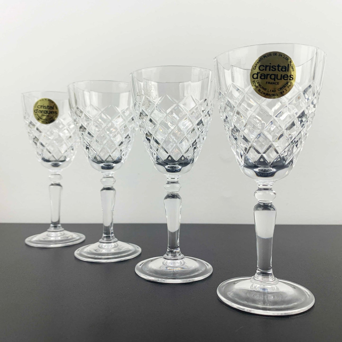 Cristal D'Arques 'Dauphine' Sherry Glass Set