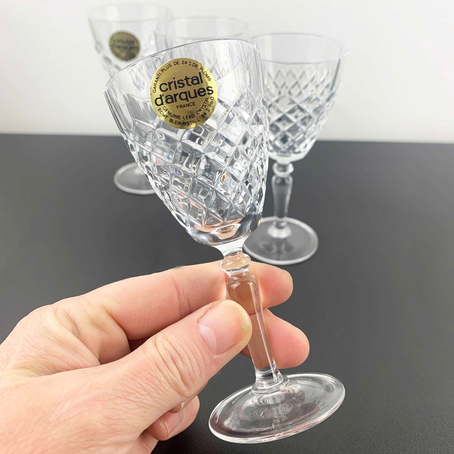 Cristal D'Arques 'Dauphine' Sherry Glass Set