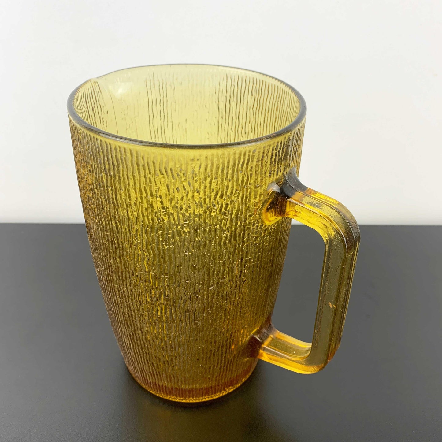 Crown Crystal NZ (Kaaru Glass) 'Furrow' Pitcher