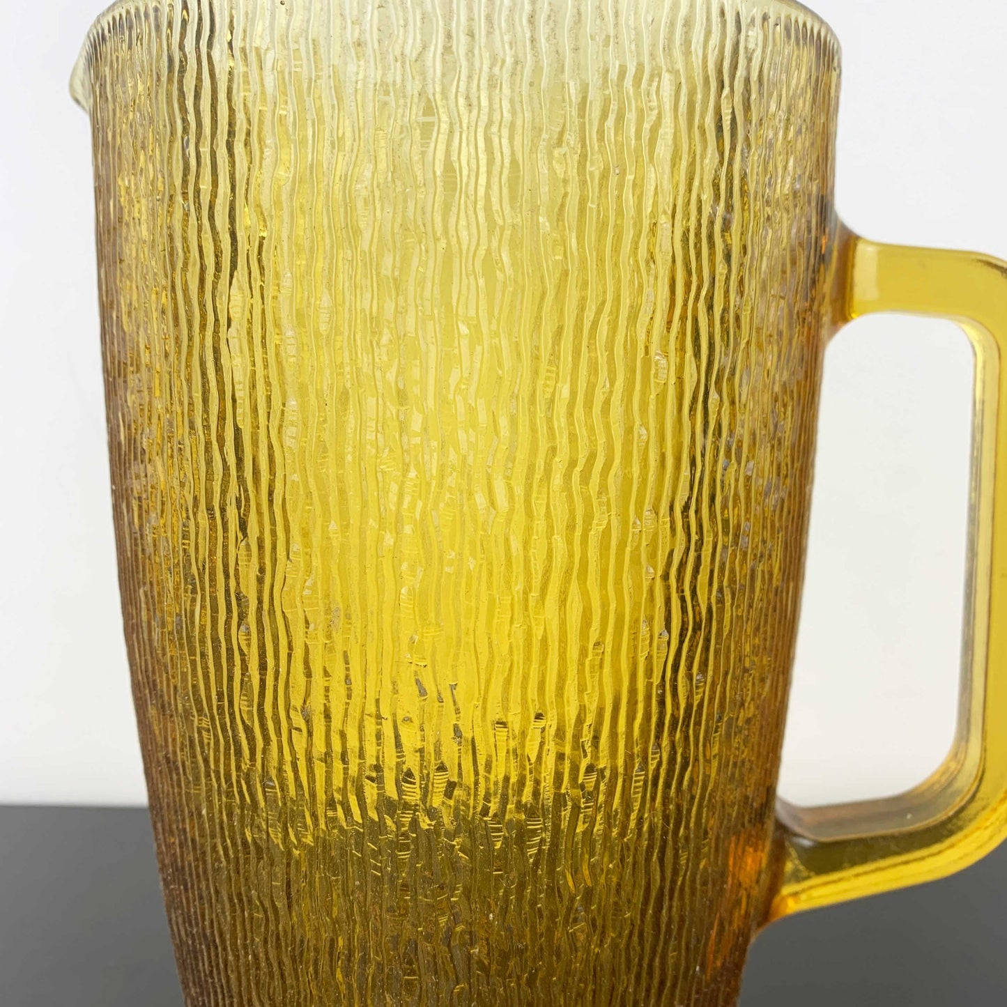 Crown Crystal NZ (Kaaru Glass) 'Furrow' Pitcher