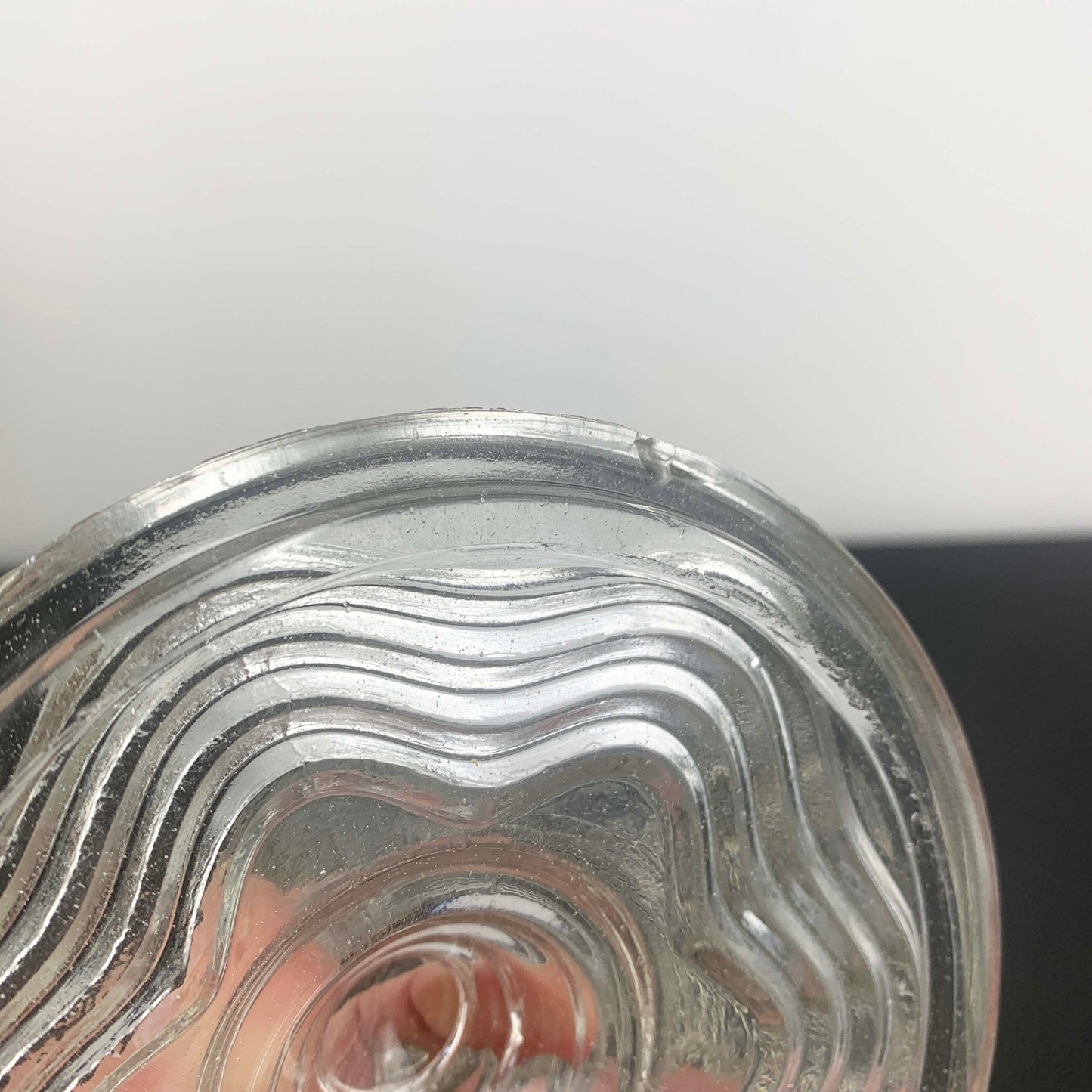 Crown Glass 'Waverley' Lidded Trinket Bowl
