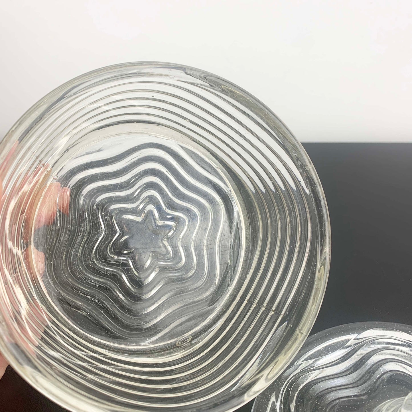 Crown Glass 'Waverley' Lidded Trinket Bowl
