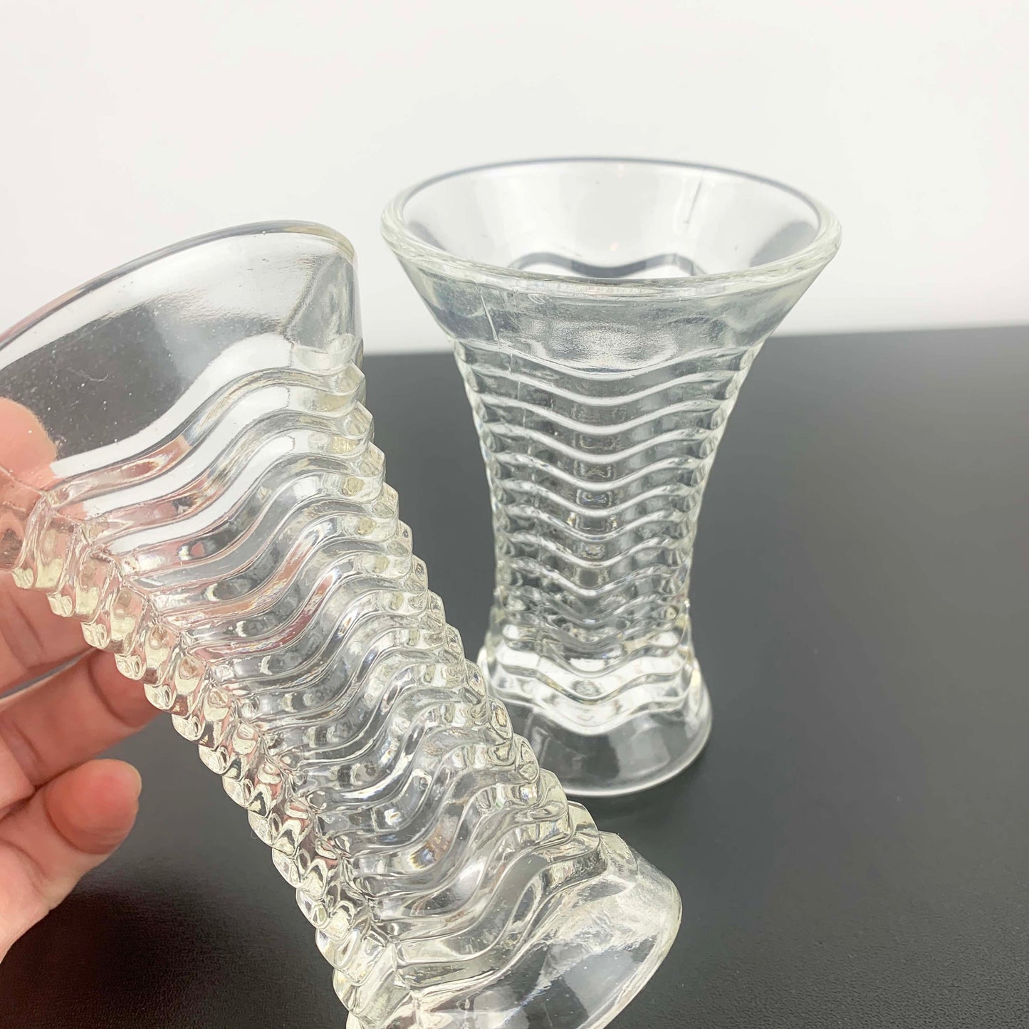 Crown Glass 'Waverley' Bud Vase Set