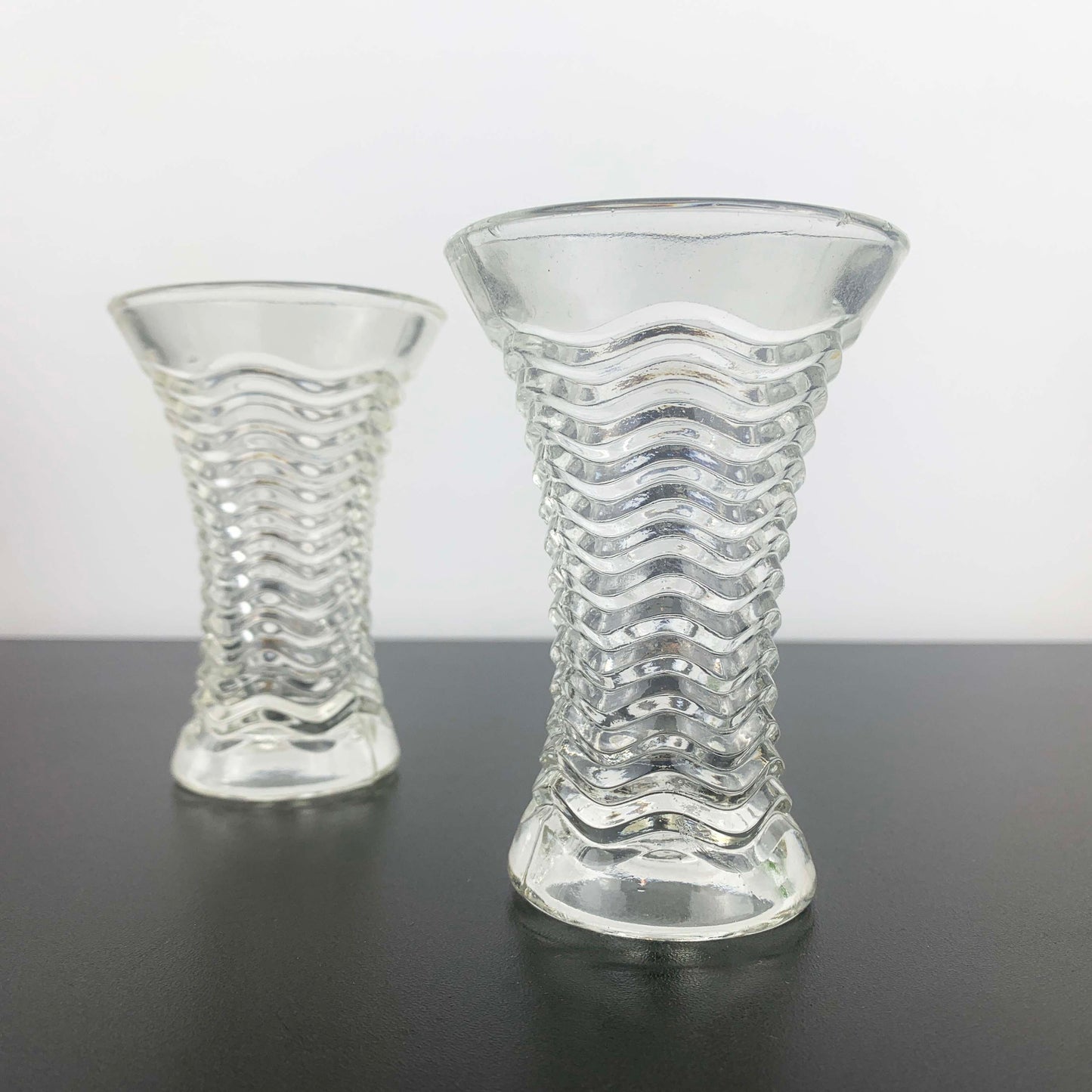 Crown Glass 'Waverley' Bud Vase Set