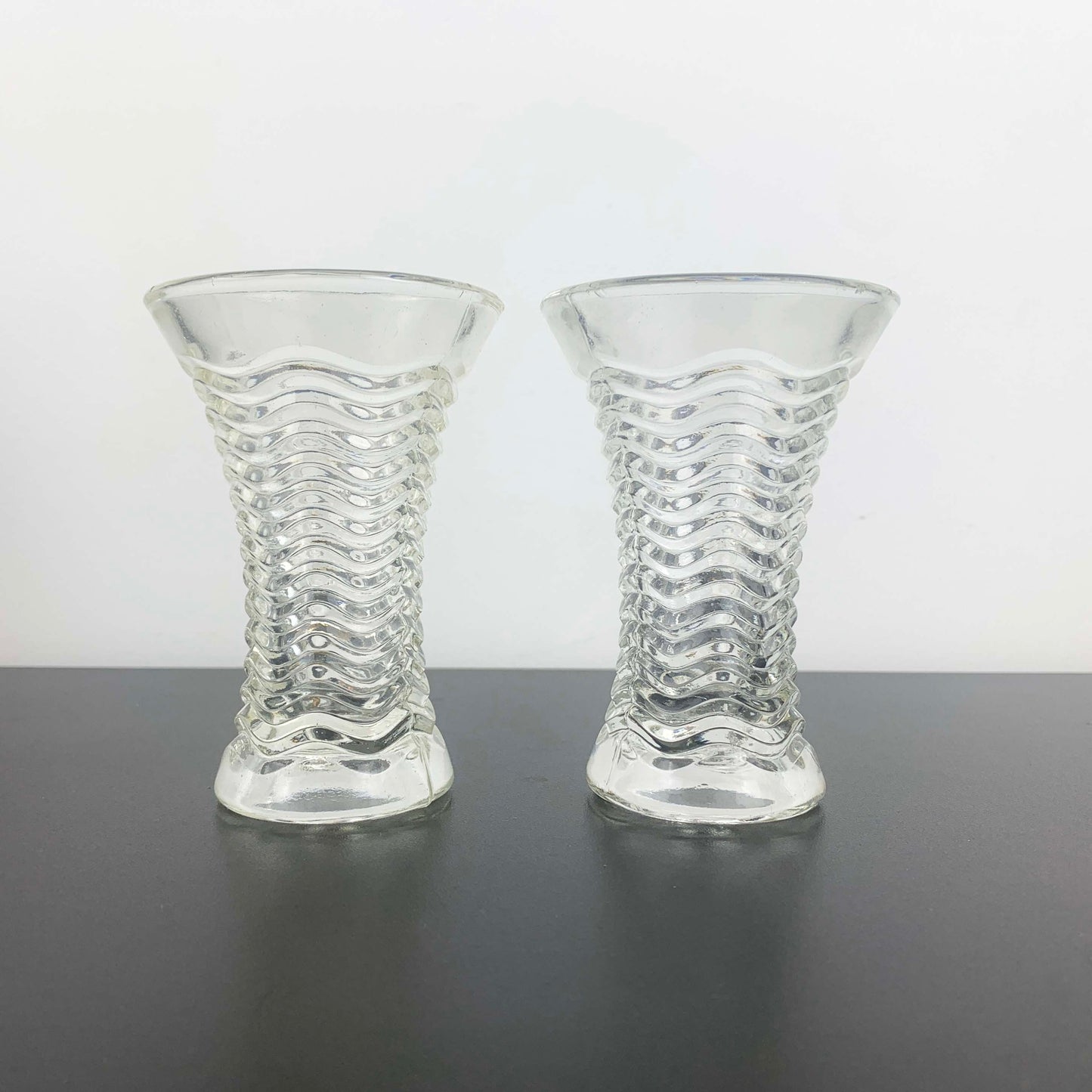 Crown Glass 'Waverley' Bud Vase Set