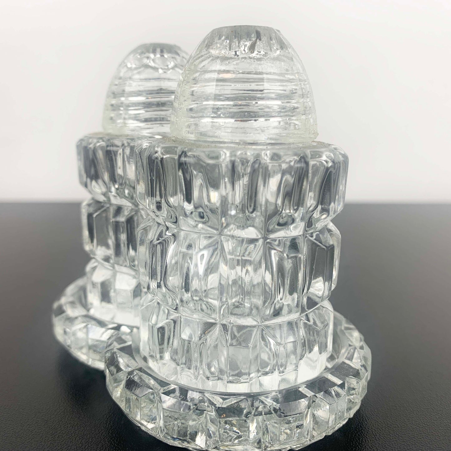 Bohemia Crystal Salt and Pepper Shaker Set