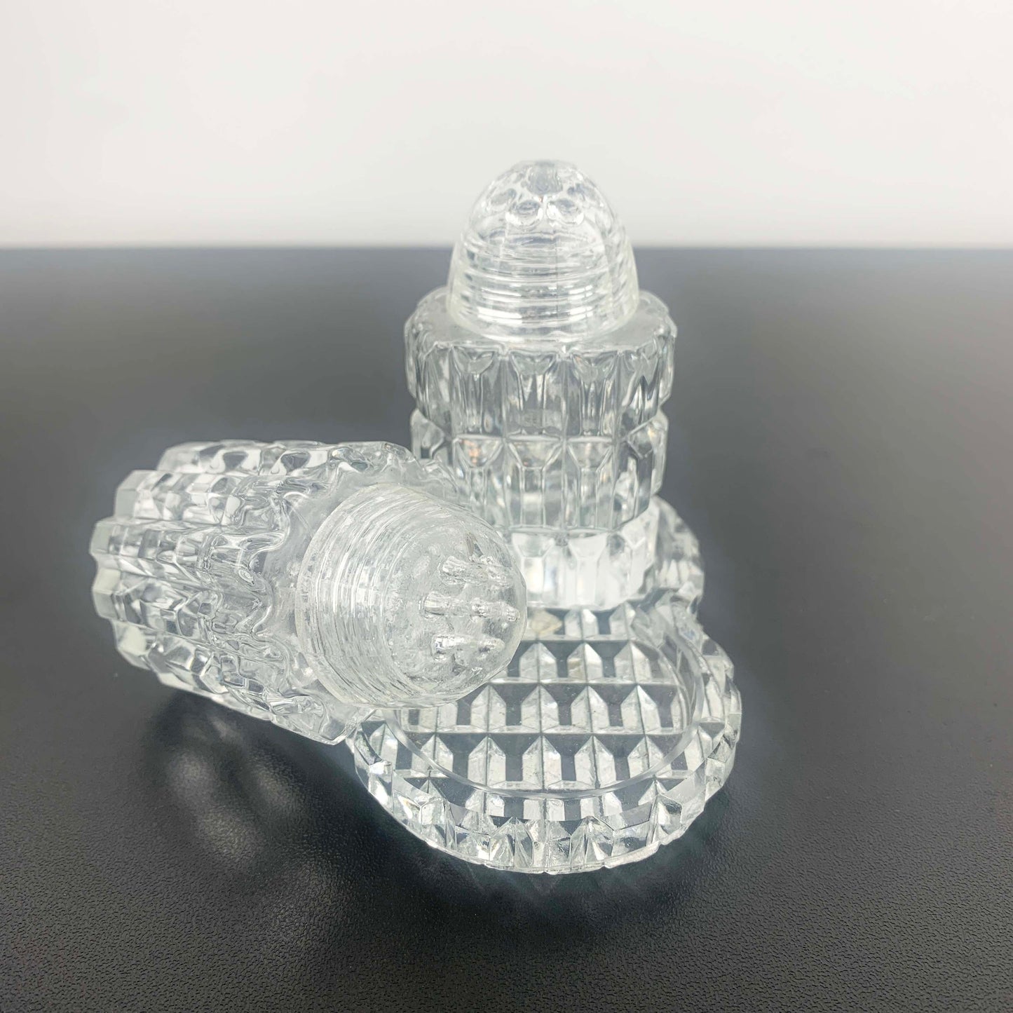 Bohemia Crystal Salt and Pepper Shaker Set