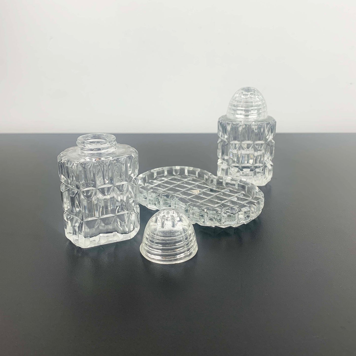 Bohemia Crystal Salt and Pepper Shaker Set