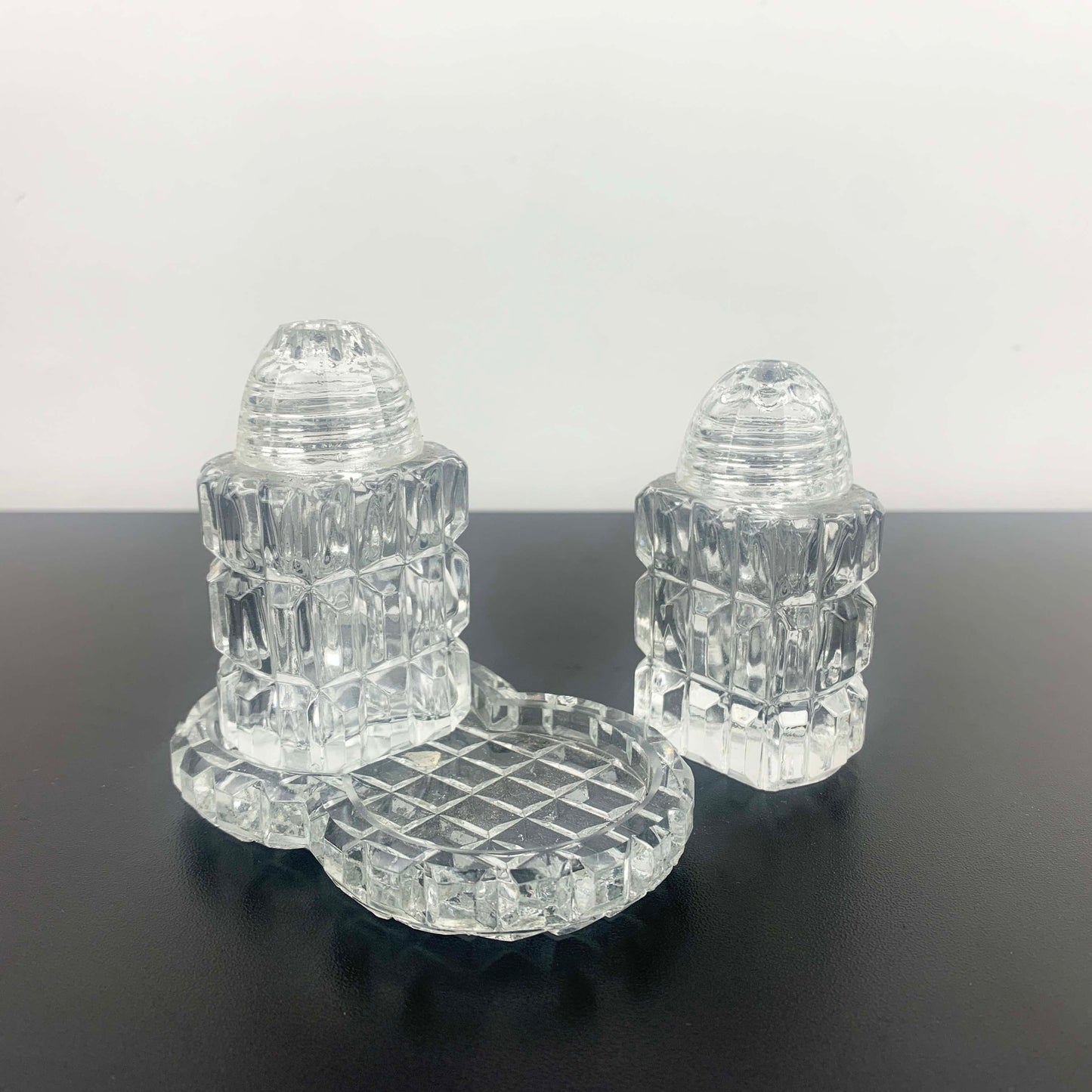 Bohemia Crystal Salt and Pepper Shaker Set