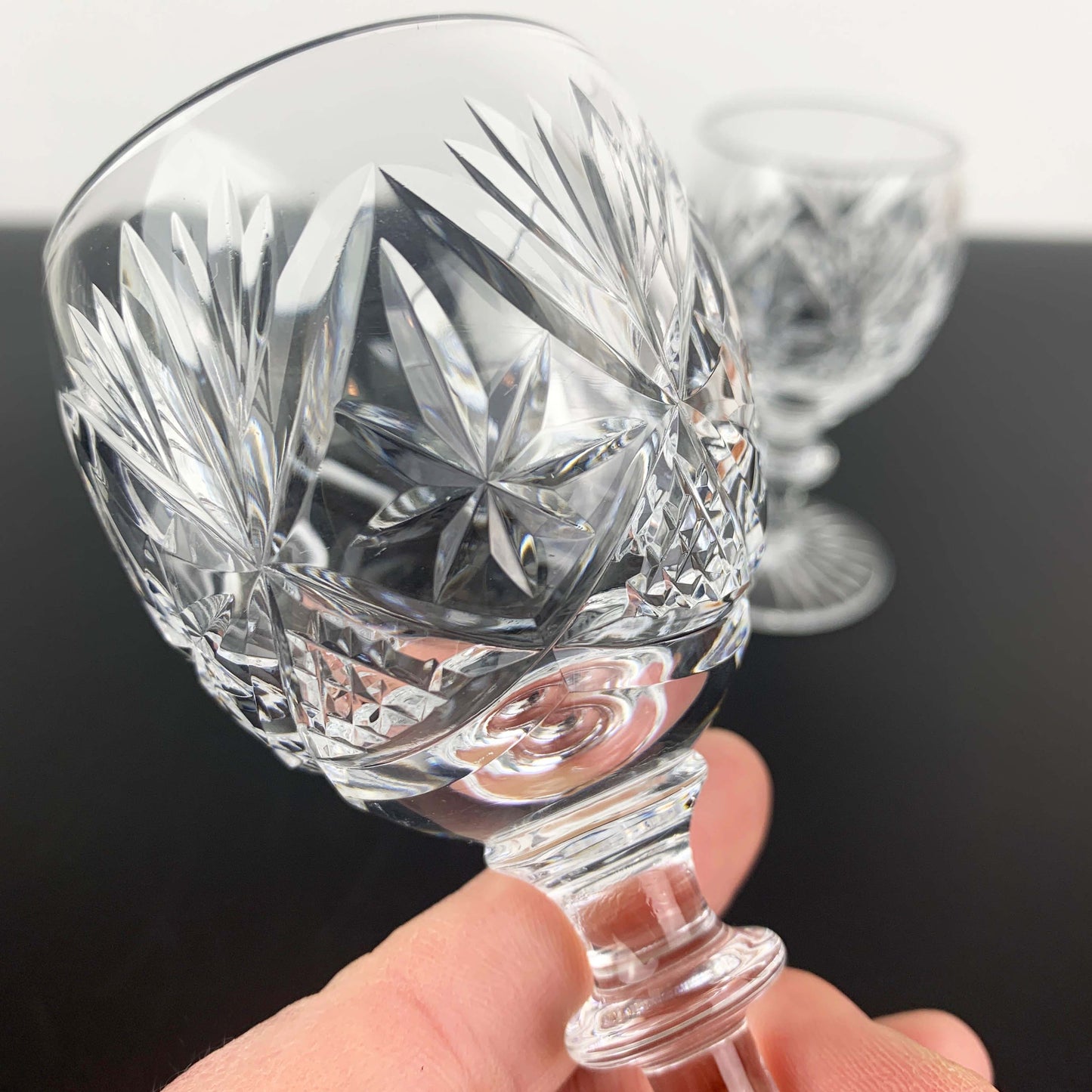 Webb Corbett 'Prince Regent' Sherry Glass Set