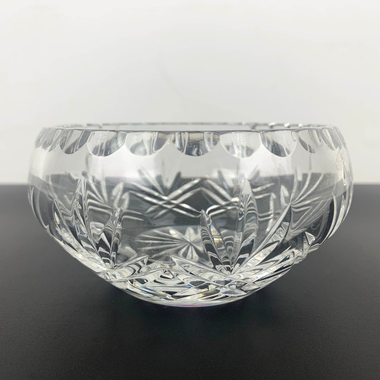 Small Crystal Open Sugar Bowl