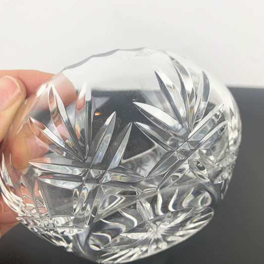 Small Crystal Open Sugar Bowl