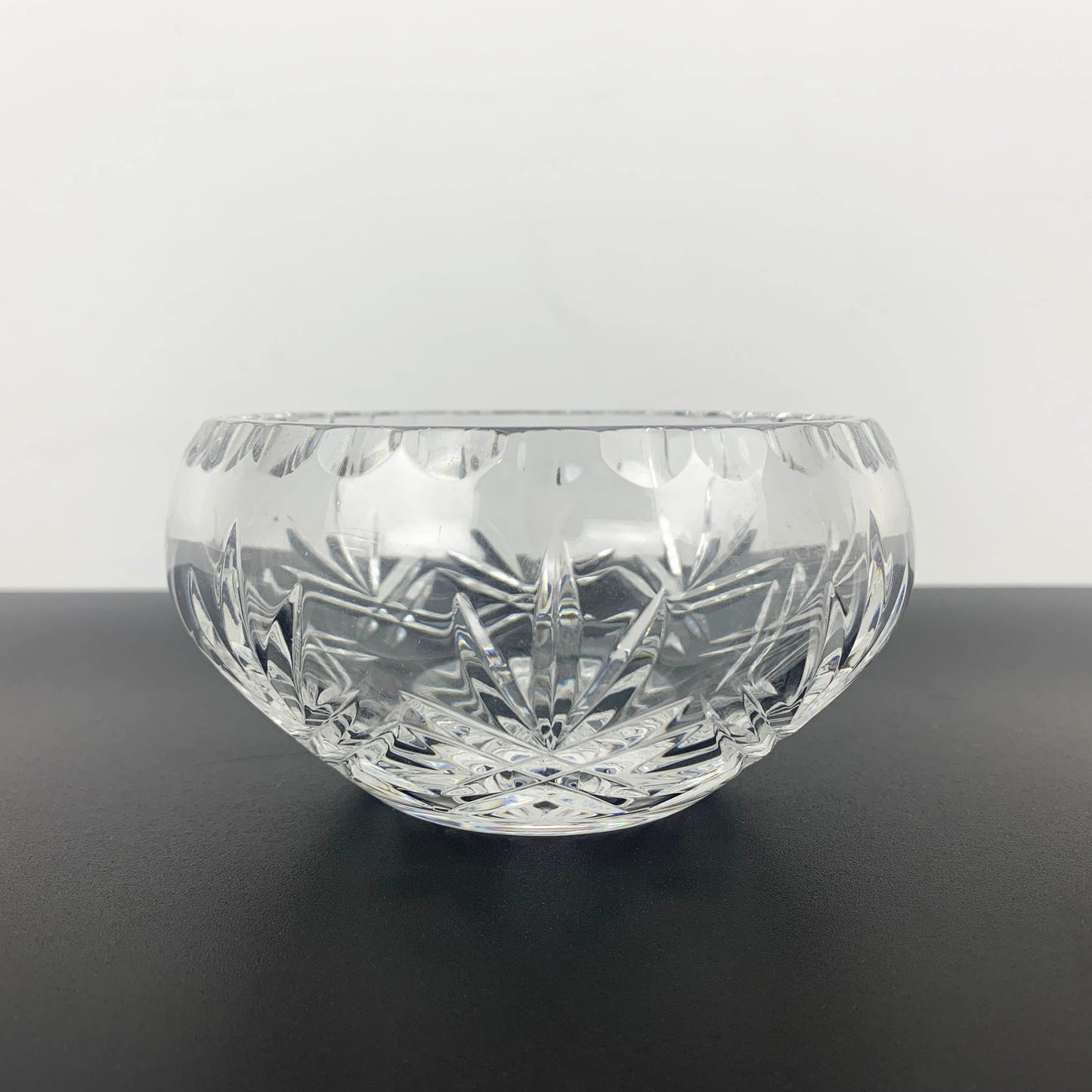 Small Crystal Open Sugar Bowl