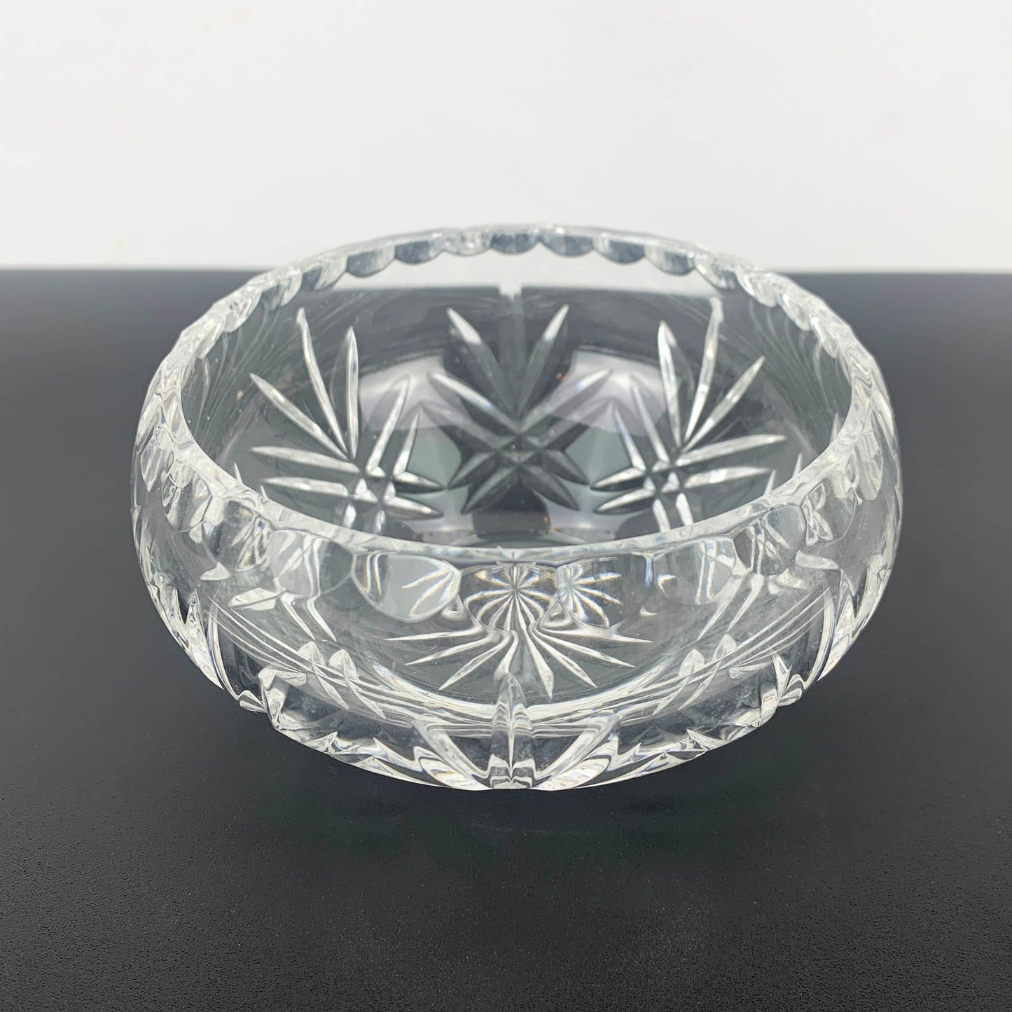 Small Crystal Open Sugar Bowl
